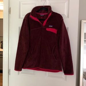 Maroon/purple & pink women’s size large Patagonia